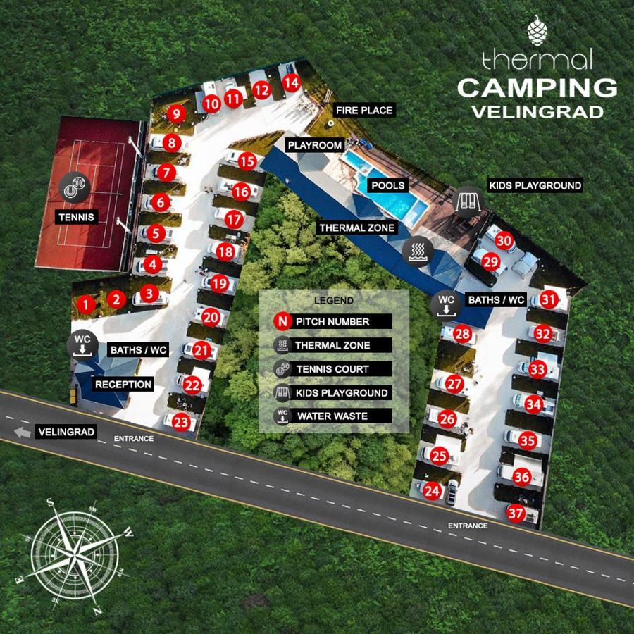 Thermal Camping Velingrad Eksteriør billede